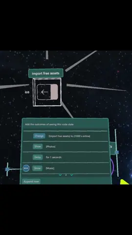 A look at the #VR scripting window in Idea Engine. I hope it feels intuitive to use #screenshotsaturday #indiedev