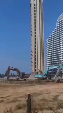 Demolição de prédios na China. Simplesmente incrível