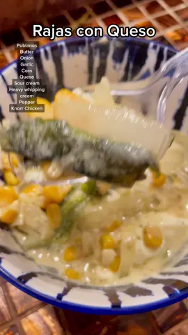 Rajas con queso is my absolute favorite! Plus its lowcarb and keto friendly! #lowcarbvida #keto #FoodTok #mexicanfood #vegetarian #comidasaludable