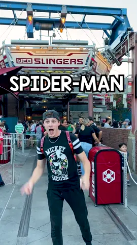 Spider-Man Web Slingers! #disneyland #avengerscampus #spiderman 