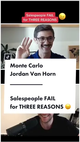 #JordanVanHorn from #MonteCarloData on #20VC with #HarryStebbings. #failure #salestok #salesmanger #entrepreneurtok #founderadvice #salesmanagement