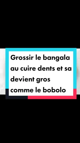 Grossir le bangala #minousucre #Mamyastuces #hommebientandu