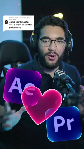 Respuesta a @Jairo Chacón jr  Como enlazar la secuencia de Premiere Pro con After Effects🤯 #premierepro #aftereffects #edit #edittutorial #motion #motiongraphics #español #editores