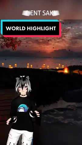 WORLD NAME: Ancient Sakura #VRChat #VR #vrchatcommunity #pov