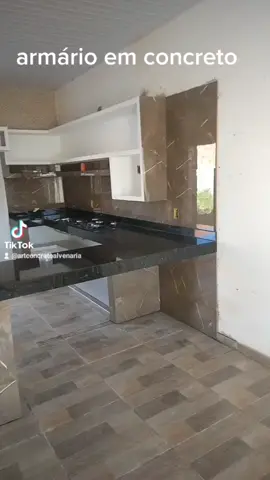 cozinha planeja c armário em concreto #corte45 #cozinha #cozinhaplanejada #armariosplanejados  #moveisparacozinha #bancada #moveisdealvenaria