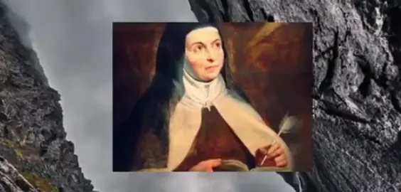 LINDA ORAÇÃO DE STA TERESA DE JESUS. #santosesantas #igrejacatólica #santa #santateresadejesus #catolico #catolicos