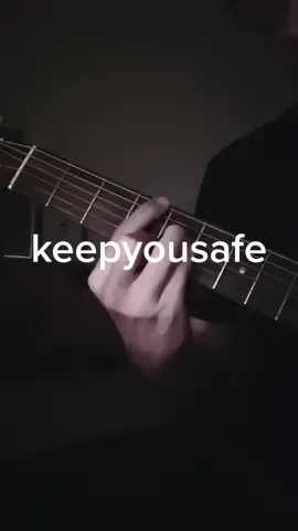 i'll be the one by ur side~ #keepyousafe #guitartiktok #fypage