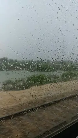 Barish Aur Train Ka Safar 😍😍😍#train #weather #travel #rain #fypシ #viral #4you