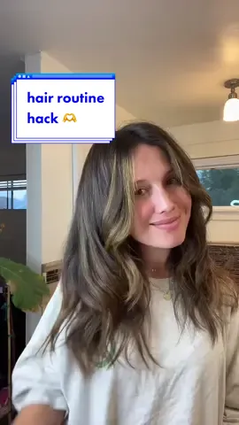This is a small change in my routine that helps me for the next day with 4 kids! #momlife #momhacks #momlifebelike #saturdayreset #sundayreset #mombeauty #hairroutine