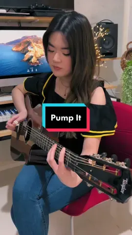 @Black Eyed Peas - Pump It || #pumpit #blackeyedpeas #guitar #guitartok #fingerstyle #guitarcover #fyp #taylorplayer #taylorguitars 