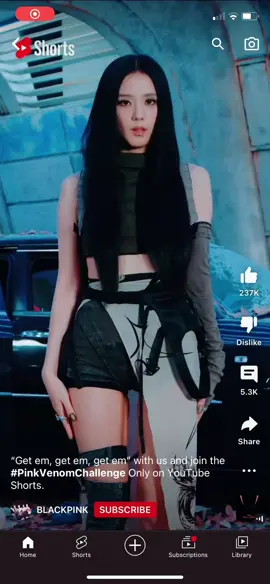 KIM JISOO PINK VENOM CHALLENGE #pinkvenomchallenge #blackpink