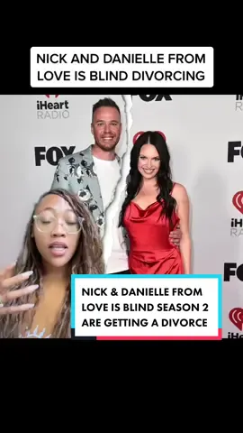 What is happening to the couples from #loveisblindseason2 #danielleandnick are officially divorcing after one year of marriage #loveisblind #loveisblindnetflix #divorced #wedding #bachelornation #laurenashleybeck  