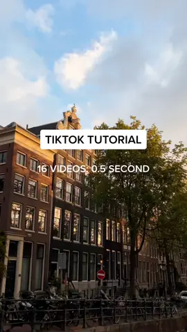 A really easy and cool tutorial for your life and travel memories ✨ #foryou #fyp #tutorial #pourtoi #trend #tutorial #inshot #amsterdam #voyage 