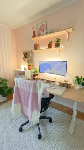 put up and decorate my shelves with me 🪴☁️ #cutesetup #cozydesksetup #aesthetic #aestheticsetup #gaming #GamingSetup #cozyvibes #tech #interior #cozygaming #aestheticgamer #plants #productivity #inspiration #motivation #dreamsetup #setupinspiration #cozy #homeoffice 