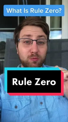This is one of my favorite discussions on #rpgtiktok in a while. Thanks to @Margaret THAC0 for expanding my perspective on this! #rulezero #rule0 #dnd #rpg #ttrpg #dndtiktok #tabletop #gm #dm #gamemaster #dungeonmaster #dungeonsanddragons