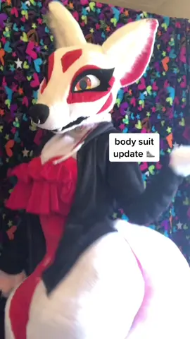 finally added her chest, it’s actually canon that she has a larger chest but i didn’t want this body suit to be too heavy #furry #fursuiter #fursuiter #fursuitmaker #fursuiting #fullsuit #fullsuiter #yumithekyuubi #furryboy #furrygirl #furryfandom #antizoo 