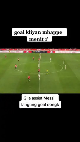 Messi assist mbappe goal #psg