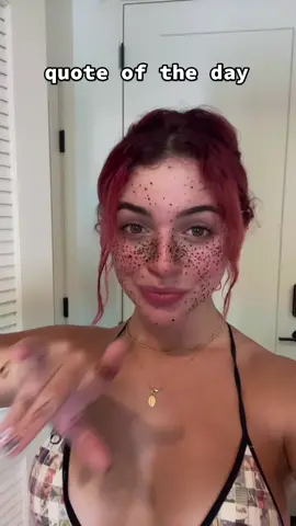 pls ignore the henna on my face im trying to add more freckles 😅 #spreadlove #quote #spreadlight #positiveenergy 