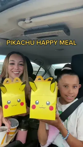 he’s so cute 🥹🫶#sofiagrace #fyp #pikachumeal #mcdonalds @mcdonalds 