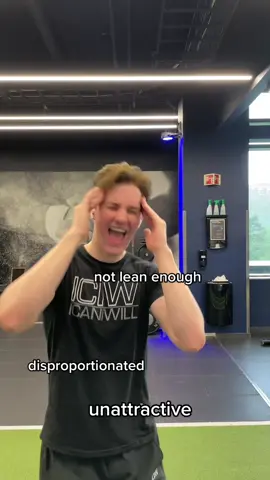 it’s a struggle 😅 #relatable #GymTok #bodydismorphia 