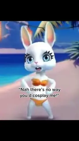 Figured i’d get this out there before the trend and meme both die 🥴 #nside #cursedcosplay #jokecosplay #meme #zoobe #zoobebunny #trend #cosplaytrend #dontwatchmedoitcloseyoureyelids #greenscreen