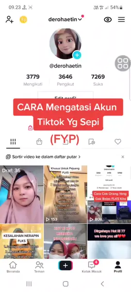 Cara Agar Akun Tidak Sepiii #flks🔥 #flksyaguys🥰biarrame🥰
