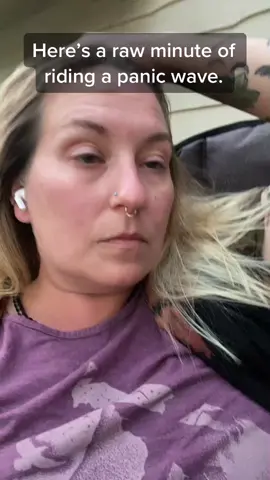 Talking about what happened unleashes the panic. I have panic attacks 5-6 times a day and they last anywhere from a few minutes to hours. I am sometimes unable to move or speak, I lose consciousness from hyperventilating, I become disoriented. This is ptsd. 2 years of this phuking ptsd. #ptsd #trauma #panicattack #rawgrief #widow