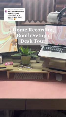 Replying to @voicesbygabi thanks for watching! 💕✨ #womeninvo #womenempowerment #desktour #voiceover #vo #OLAFLEX #voiceacting #voiceactor #fyp #recordingstudio #recordingbooth 