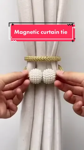 Magnetic curtain tie #magnetic #curtaintieback #tiktokshopbudol #fyp #foryourpage