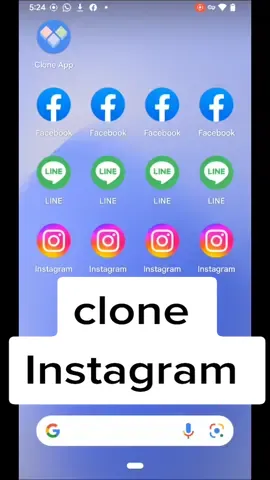 Clone Instagram in your Android phone 📱 #cloneapp #instagram #android 