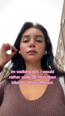 i also have a fear of biking in the city #fyp #hotgirlwalks 