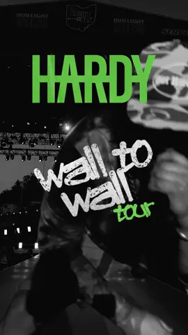 WALL TO WALL… NOW LET’S SELL THEM OUT!  Tickets on sale Fri, 8/26 at 10AM ET at HARDYofficial.com #H#HARDYW#WallToWallTourSoldOut