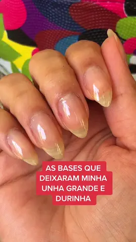 As 2 melhores que eu já usei 😍😱 e nem é publi      #unhasgrandes #unhasnaturais #unhaslindas #esmaltes #esmaltacao 