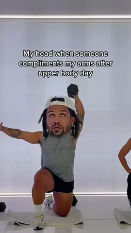 Thank yewww 😌💪 #upperbodyday #strengthtraining #workout #confidence 