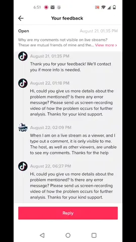 #tiktok #glitch #error #censored #shadow #shadowban #shadowbanned #support #supportme #tiktoksupport #customerservice #fail #autoreply #bot #pleasesupport #follow #follower #followers #like #share #comment #viral #fyp #foryoupage #foryourpage #foryoupageofficiall #foryoupageofficial #thankyou
