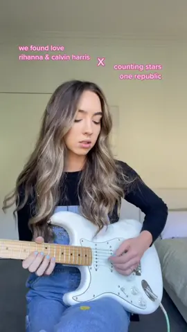 it’s been a while 😇 #mashup #guitar #rihanna #onerepublic #loop