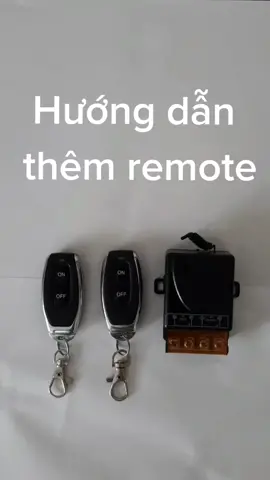 Cách thêm remote cho công tắc điều khiển từ xa 100m bật tắt máy bơm, máy rửa xe, tưới tiêu tự động, thiết bị gia đình,... #congtacdieukhientuxa100m #congtacdieukhientuxa #congtacmaybom