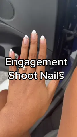 Let the engagement photoshoot prep begin! My voice is still raspy from the Harry Styles concert  🫢#engagement #engagementphotoshoot #engagementnailsinspo #weddingnails #nailday #engaged #2023bride #2022bride #wedding #blackbride