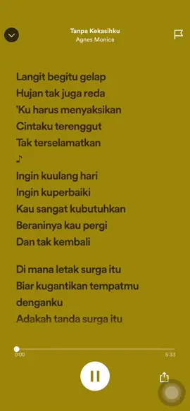 Agnes Monica - Tanpa Kekasihku 🔥🔥🔥 #agnesmonica #agnesmonicatanpakekasihku #tanpakekasihku #song #music #musica #musically #tiktok #tiktokviral #tiktokviralvideo #tiktokviraltrending #tiktokmalaysia #tiktokindonesia #lyrics #lyricsvideo #lyrics_songs #malaysia #malaysiatiktok #indonesia #indonesiatiktok #fyp #fypシ #fypage #fypシ゚viral #trending #trendingsong #trendingvideo @Sher
