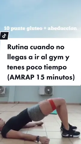 Esos dias que no tenes tiempo pero queres moverte un poco…. Salio rutinita de Lunes FULL BODY