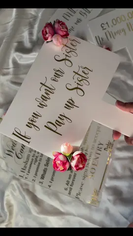 Safe to say Gate signs have been extremely popular this wedding season. Gate signs from the past 2 weeks #fyp #viral #desitiktok #acrylicsignage #weddingtiktok #pakistaniwedding #weddingprops #gatesigns #photoprops 