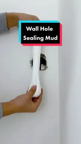 Wall Hole Sealing Mud Air Conditioning 🔥 Waterproof Plastic Rubber 👍 Senang Guna Je 😁  #racunintiktokshop #racunintiktok #viral #gayadirumah #flexyourfreestyle #fpyシ #fyp #foryou #tiktokshop #homeliving #homelivingtiktok #homelivingmalaysia #mud #wallhole #sealingmud #airconditioner #pipe #sealant #waterproof #rubber #fillingwall #wallhole #wall