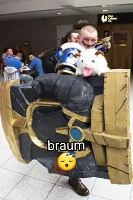 🗿 #braum #cosplaydeverdade #🗿 #leagueoflegends #Patolailama #fyp