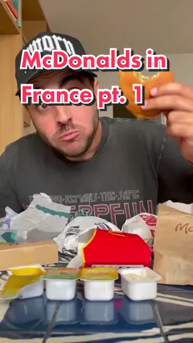Replying to @melissbitch McDonald’s in France 🇫🇷 pt.1 #france #foodreview