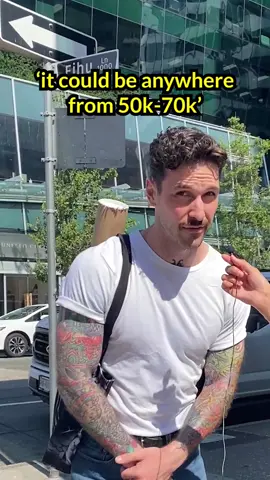 Tattoo artist in Vancouver 🤝 #fyp #streetinterview #tattooartist #finance 