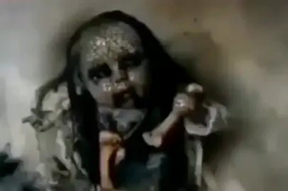 video maldito, comparte o esta noche dormirás con el alma de la muñeca. #parati #foryou #scary #scary #terror #tiktok #viral