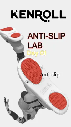 Kenroll anti-slip lab test day 01!#kenroll #slipper #shoes #non-slip #bathslipper
