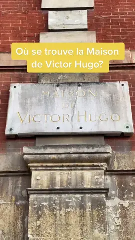 Où se trouve la Maison de Victor Hugo à Paris? #parismaville #victorhugo #museeparis #cultureg @parismusees 