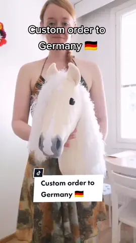 Custom order to Germany 🇩🇪 #hobbyhorseartist #stickhorse #hobbyhorse #käpphäst #steckenpferd #keppihevonen #commission #customorder #handcraft #makingof #handmade #equine #equineart #arttoy #plushhorse