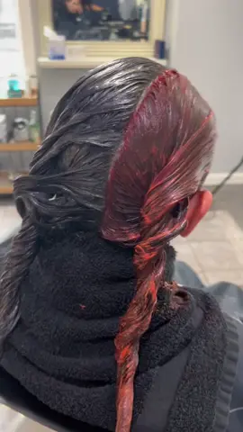 #hair #splitdye #haircolor #vividhair #funhaircolor 